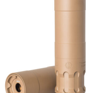 Rugged Suppressor OBSFDE9 Obsidian9 9mm Luger 1.37" Flat Dark Earth Cerakote 17-4 Stainless Steel 1/2"-28 tpi