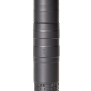 Rugged Suppressors RAD01762 Radiant762 7.62mm 1.50" Diameter, 17-4 Stainless Steel, Black Cerakote Finish, 5/8"-24 tpi