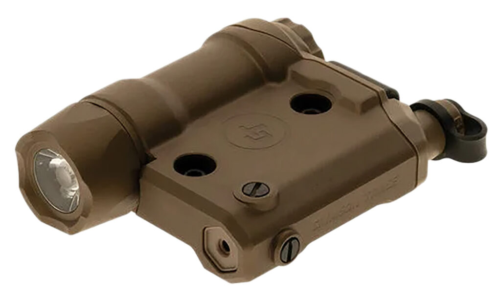 Crimson Trace 0100410 Rail Master Pro  Tan Green Laser/White Light 5mW/1000 Lumens Output, 532nM Wavelength, Picatinny Rail Mount