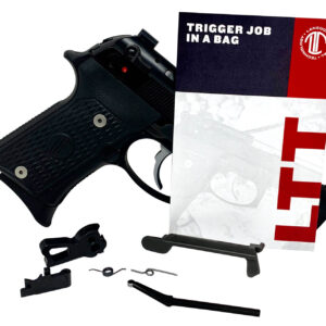 Langdon Tactical Tech LTTTJIBOP13 Trigger Job In A Bag Black Curved Fits Beretta 92/96/M9 not A1 Right Hand