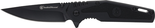 S&W KNIFE S.W.A.T SPRING ASST - 3" BLACK/BLACK LINER LOCK - Image 2
