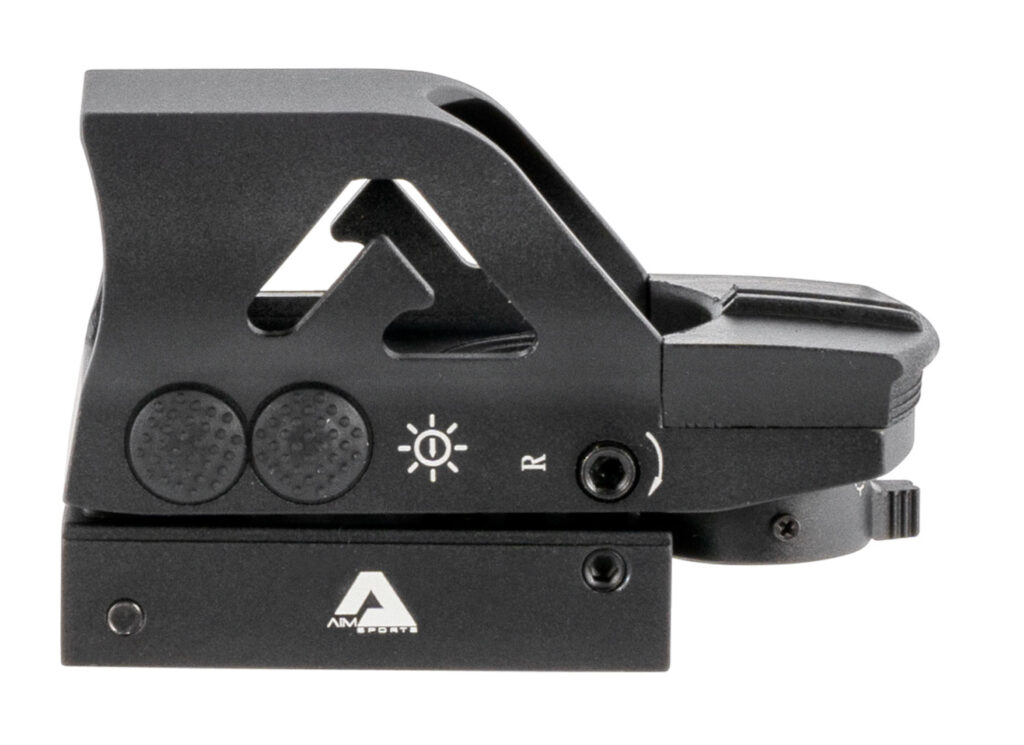 Aim Sports RT506C Full-Size Reflex Sight Matte Black 1x34mm Red/Green Multi Reticle
