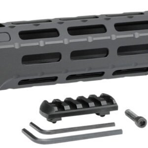 Midwest Industries MICRPC9 Combat Ruger PC9 M-Lok Handguard Black Hardcoat Anodized 6061-T6 Aluminum 12"