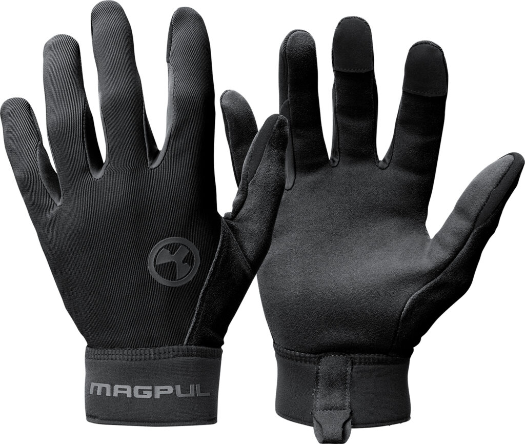 Magpul MAG1014-001 Technical 2.0 Gloves Black Touchscreen Synthetic/Suede Medium