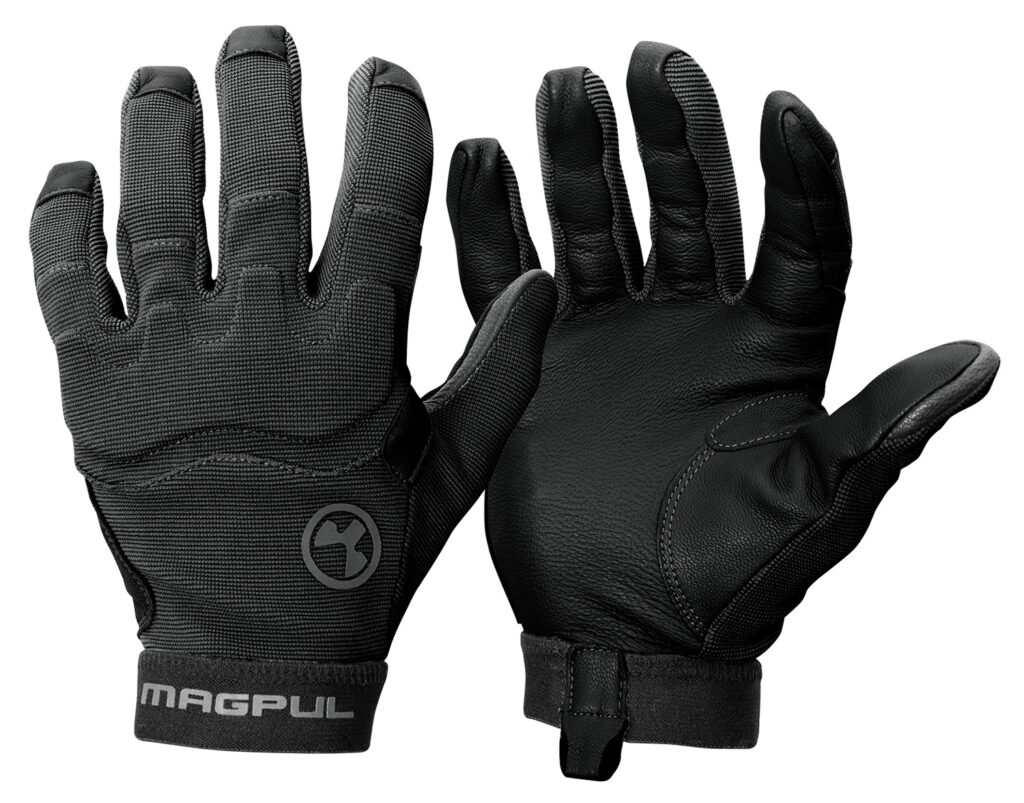 Magpul MAG1015-001 Patrol 2.0 Gloves Black Nylon/Leather Medium