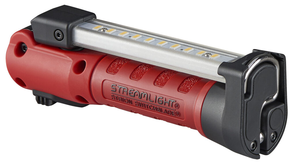 Streamlight 74850 Strion SwitchBlade Work Light Red 400/500 Lumens White CRI LED