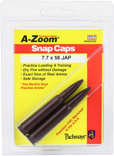 A-ZOOM METAL SNAP CAP - 7.7X58 JAP 2-PACK - Image 2