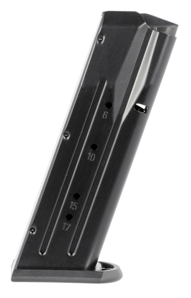 Mec-Gar MGWIT9LFAFC Tanfoglio 17rd 9mm Luger, Fits Tanfoglio Witness Large Frame Blued w/Anti-Friction Coating Carbon Steel