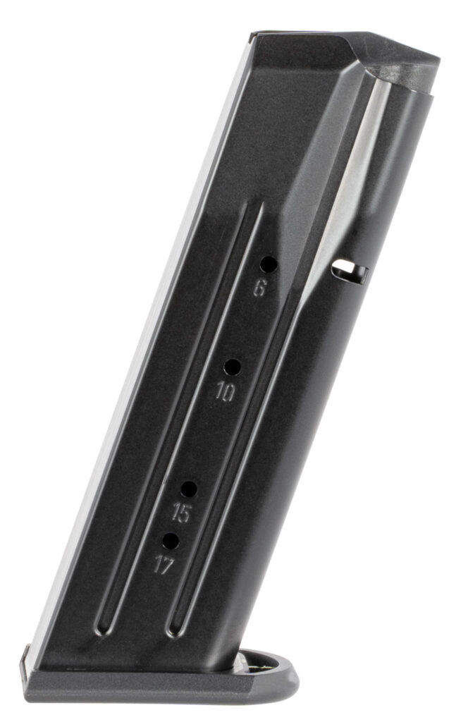 Mec-Gar MGWIT38LFAFC Tanfoglio 17rd 38 Super, Fits Tanfoglio Witness Large Frame Blued w/Anti-Friction Coating Carbon Steel