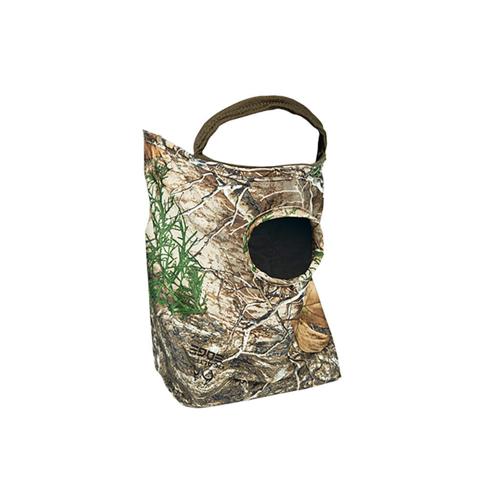 Primos PS6667 Stretch Fit  Realtree Edge Neoprene 1/2 Face Mask OSFA