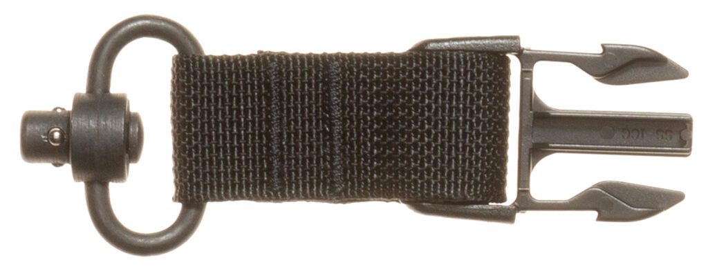 Tacshield T6093BK QD Sling Attachment  for QD Push Button Black Webbing