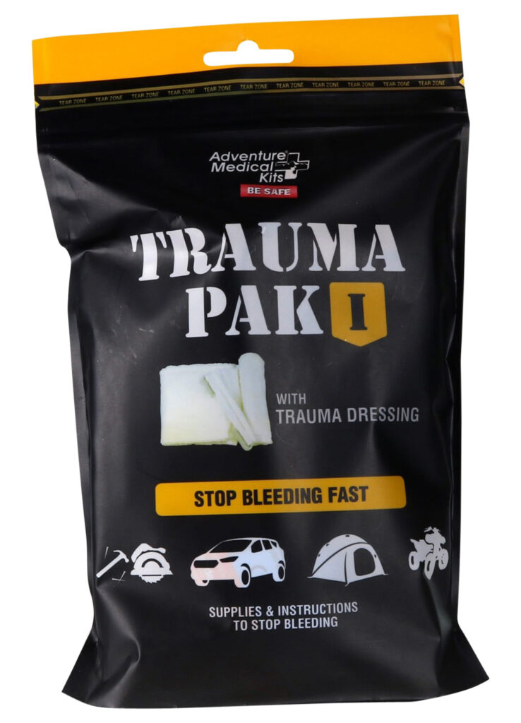 Adventure Medical Kits 20640295 Trauma Pak I  Stop Bleeding Clotting Gauze