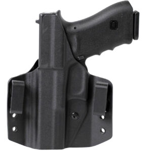 Uncle Mike's 54CCW07BGL CCW Holster OWB Black Boltaron Belt Loop Fits Springfield XD/XD Compact Left Hand