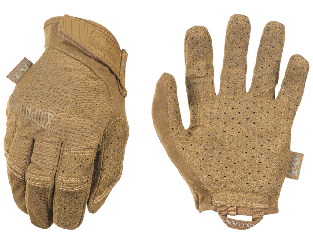 Mechanix Wear MSV72010 Specialty Vent Coyote Synthetic Leather Large Velcro Closure