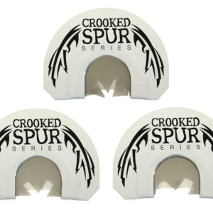 Foxpro CSGSCOMBO Crooked Spur Ghost Spur Combo Diaphragm Call, Attracts Turkey,  Triple Prophylactic Reeds