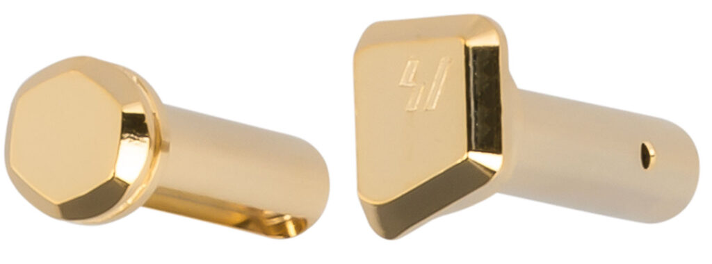 Strike AREPTPGC Takedown/Pivot Pins  Extended AR-15, M4, M16 Gold Steel AR-Platform