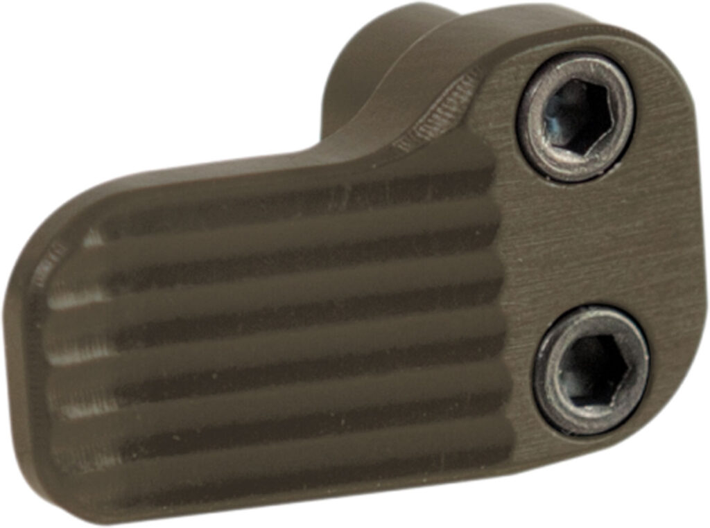 Timber Creek Outdoors AREMRFDE AR Extended Magazine Release Flat Dark Earth Cerakote Aluminum