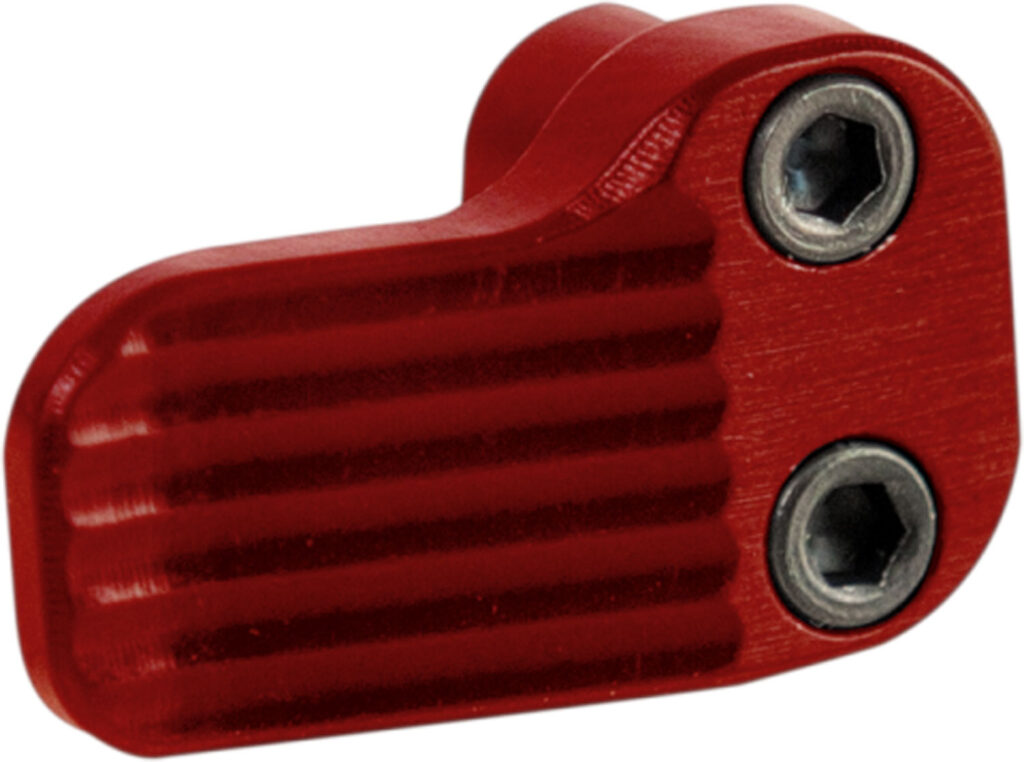 TIMBER CREEK OUTDOOR INC AREMRR AR Extended Magazine Release Red Anodized Aluminum