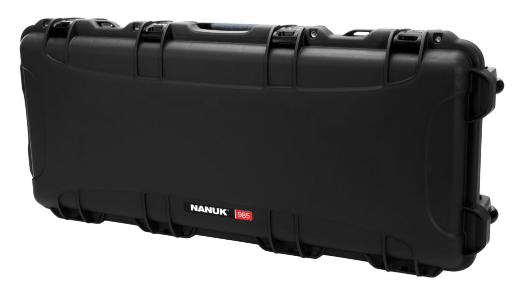 Nanuk 9851001 985 Black Polymer Tactical Rifle/Takedown Shotgun