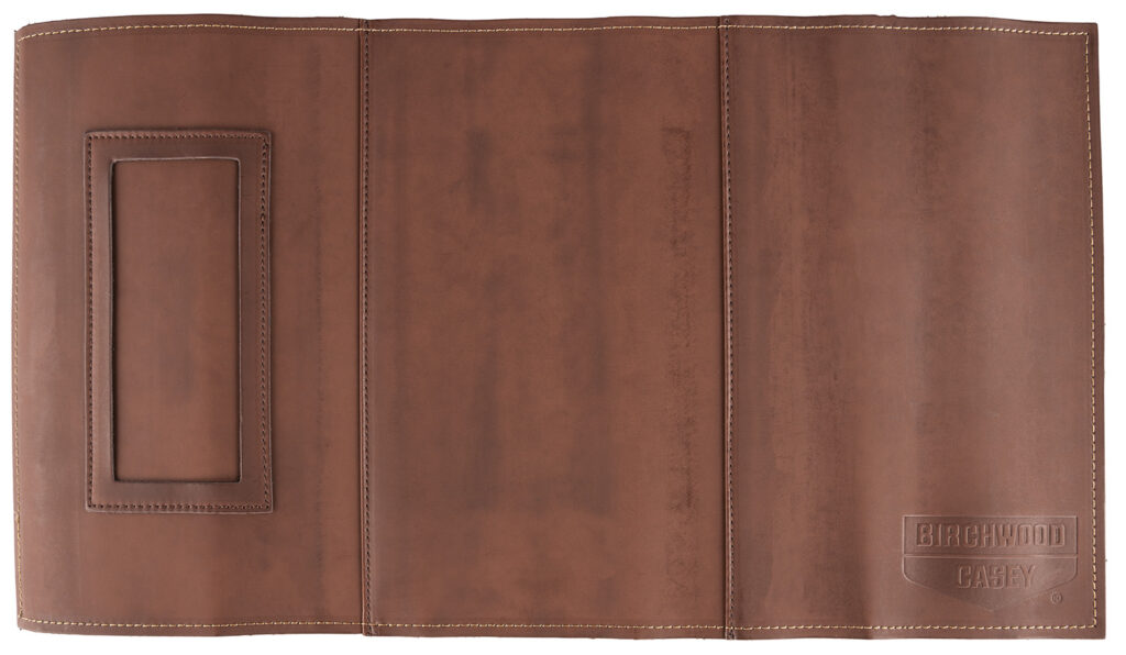 Birchwood Casey 30225 Handgun Leather Service Mat Integrated Parts Tray 13" x 23.50"