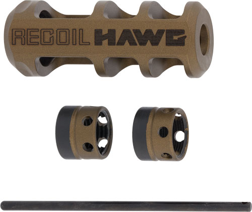 BROWNING SPORTER RECOIL HAWG - MUZZLE BRAKE BRONZE .30 M13 - Image 2