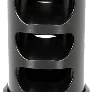 American Precision Arms G2M1230N Gen 2 Micro Bastard Self Timing Brake Black Nitride Stainless Steel with 1/2"-28 tpi Threads, 1.86" OAL, & .750" Diameter for 30 Cal AR-Platform & Hunting Rifles