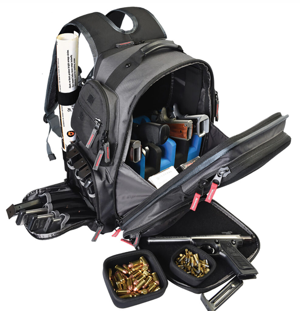 GPS Bags 1812BPG Executive Gray Holds 5 Handguns
