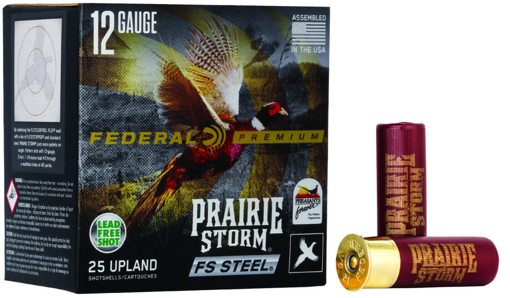 Federal PFSX147FS4 Premium Prairie Storm FS 12Gauge 2.75" 1 1/8oz 4Shot 25 Per Box/10 Case