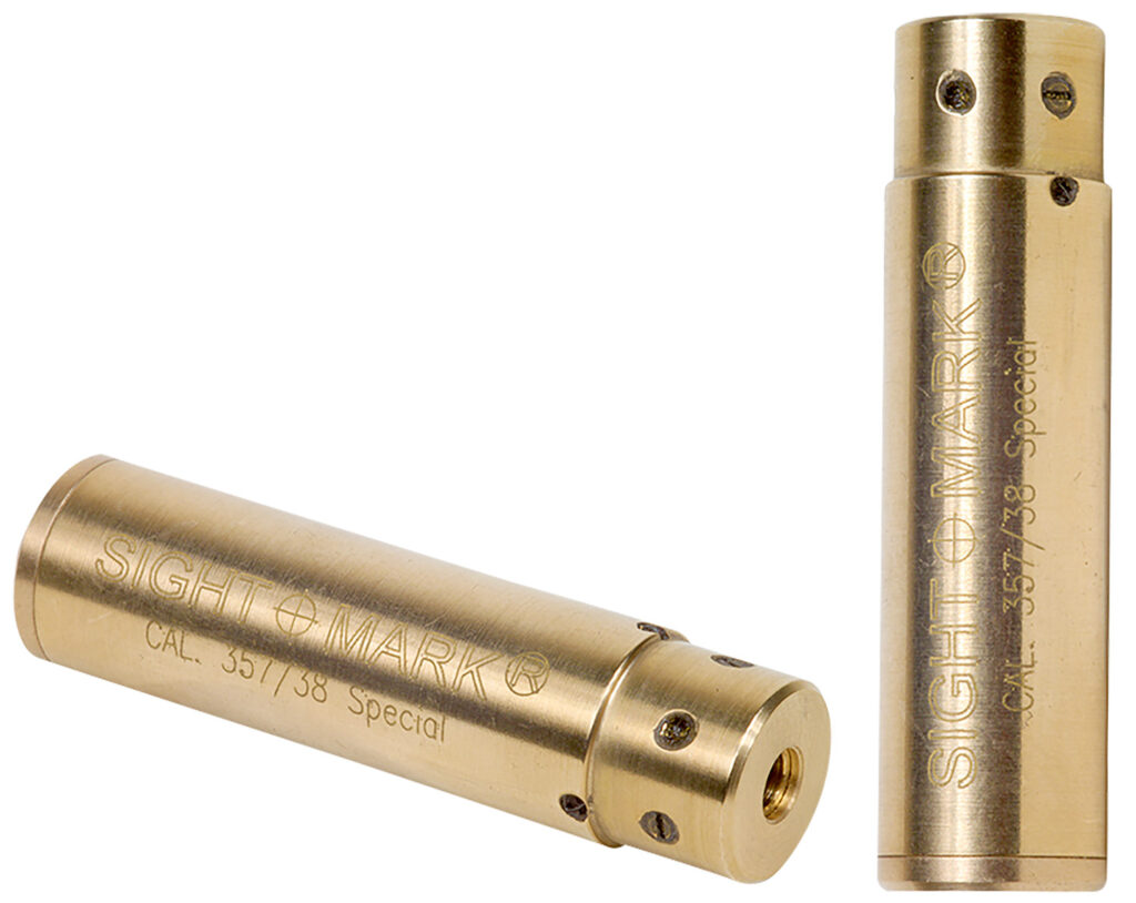 Sightmark SM39018 Boresight Red Laser for 38 Special/357 Mag Brass Includes Battery Pack & Carrying Case