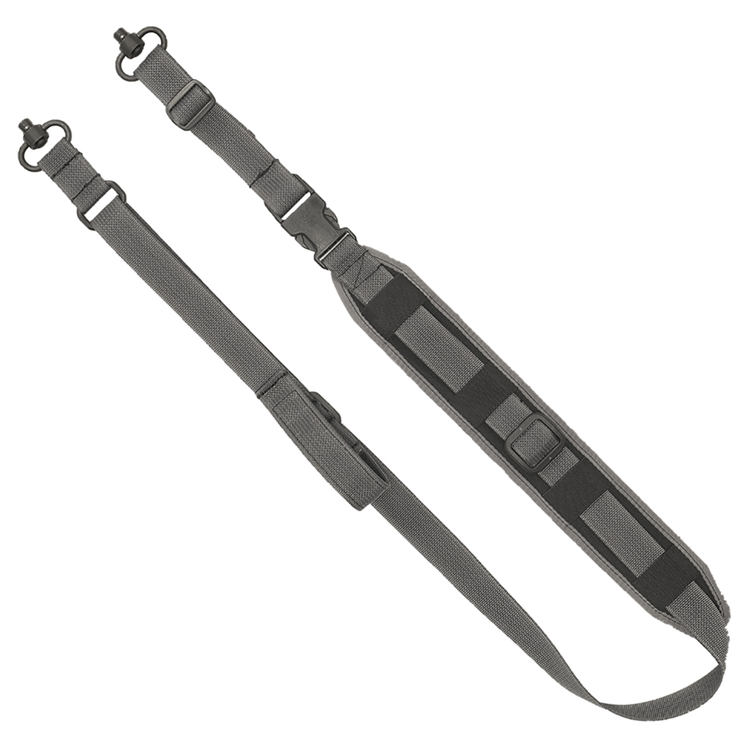 GrovTec US Inc GTSL128 QS 2-Point Sentinel Wolf Gray Adjustable Rifle/Shotgun