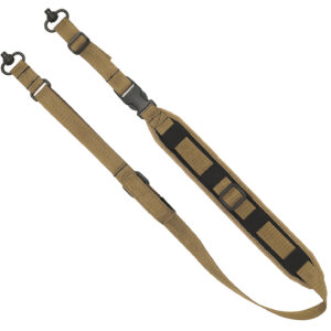 GrovTec US Inc GTSL129 QS 2-Point Sentinel Coyote Brown Adjustable Rifle/Shotgun
