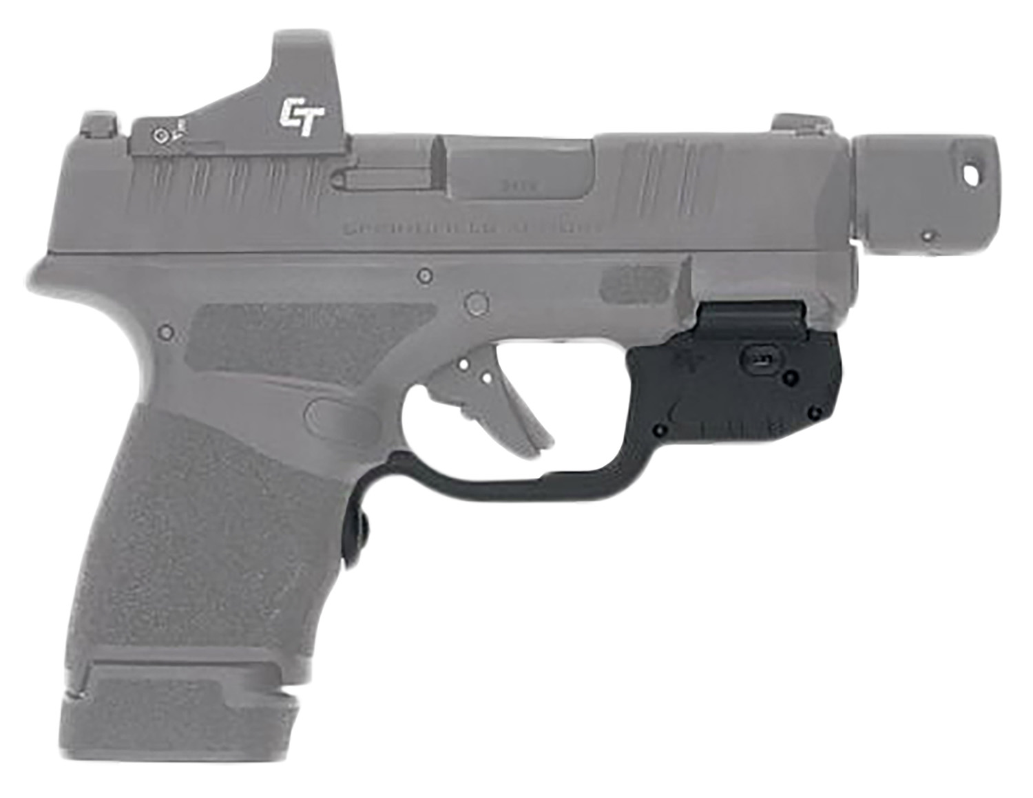 Crimson Trace 0101830 Laserguard Springfield Hellcat, Red Laser Black Polymer
