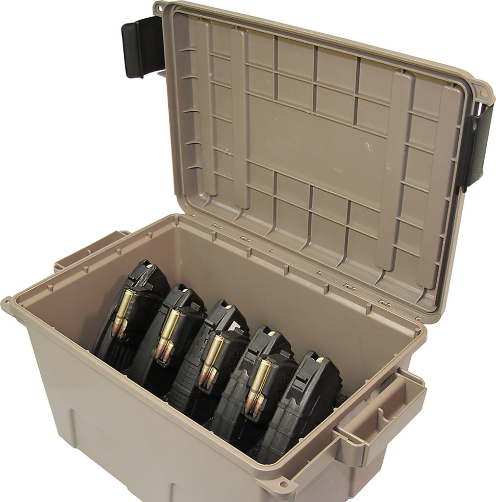 MTM Case-Gard TMCAK Tactical Mag Can Dark Earth Plastic, 30rd Capacity, 7.62x39mm