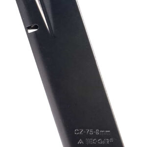 Mec-Gar MGCZ7519M CZ  19rd Extended 9mm Luger Fits CZ75B/CZ Shadow 2/CZ 75 SP-01/CZ Shadow/CZ 85B Blued w/Anti-Friction Coating Carbon Steel