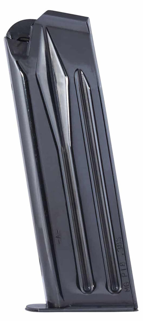 Mec-Gar MGP183817B Para Ordnance 17rd 38 Super Fits Para Ordnance P-18 Blued Carbon Steel