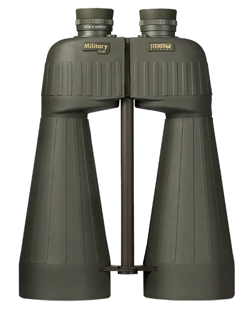 Steiner 2670 M1580  15x 80mm Floating Prism Sports-Auto Focus, OD Green Makrolon w/Rubber Armor