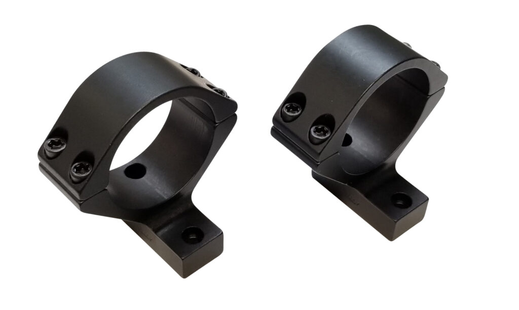Talley B950719 Scope Mount/Ring Combo  Black Aluminum 1" Tube Browning A-Bolt 3 High Rings Short/Long Action 0 MOA
