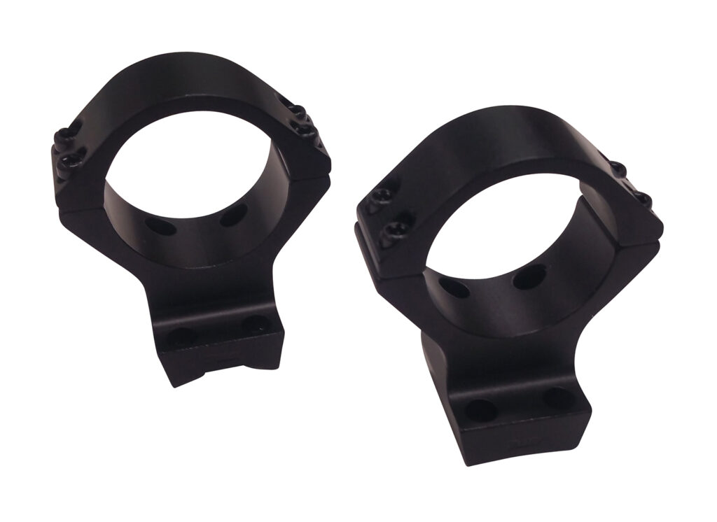 Talley 850735 Scope Mount/Ring Combo  Black Anodized Aluminum 34mm Tube X-Bolt High Rings Short/Long Action 0 MOA