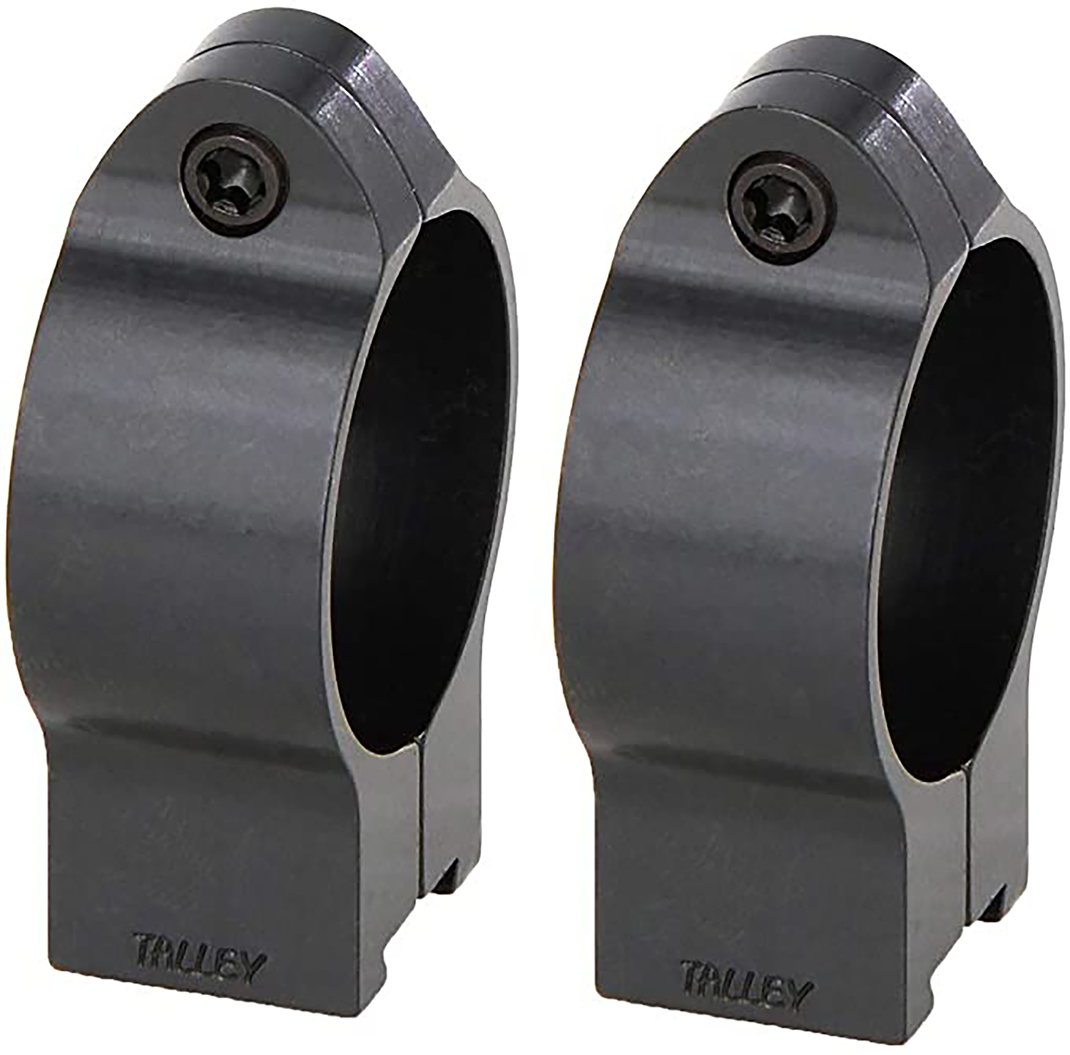 Talley 30CZRH Rimfire Rings Black CZ 452 European/455/457/512/513 30mm High 0 MOA