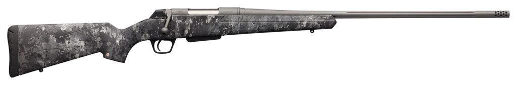 Winchester Guns 535776255 XPR Extreme Hunter 300 WSM 3+1 Cap 24" MB Tungsten Gray Cerakote Rec TrueTimber Midnight Stock Right Hand with MOA Trigger System (Full Size) No Sights