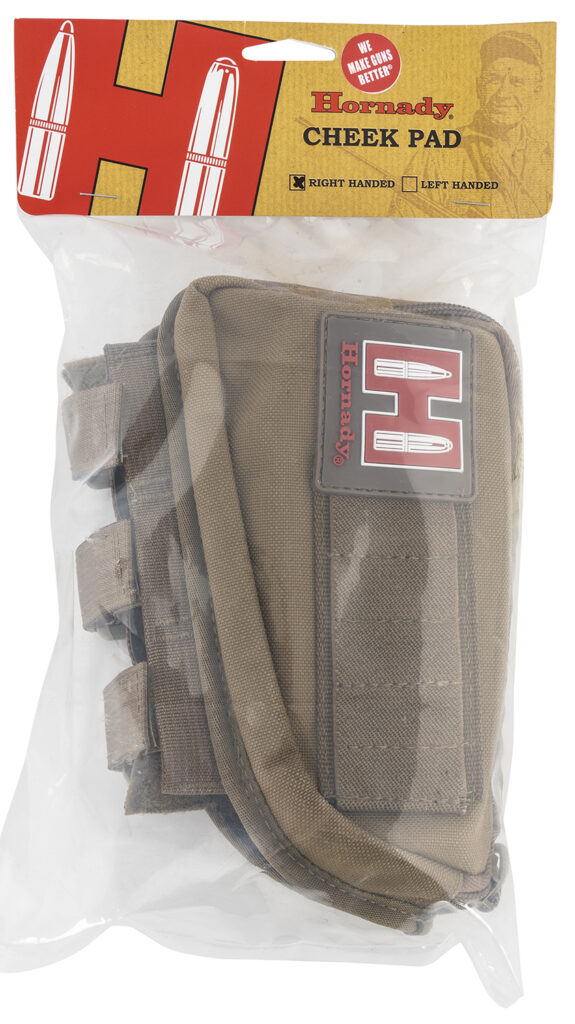 Hornady 99110 Gun Cheek Piece Tan Cordura 5rd Rifle Right Hand