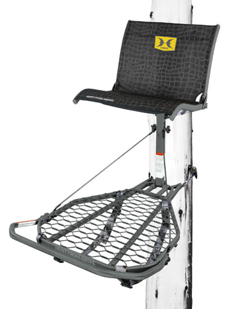 Hawk HWKHF2033 Helium Kickback LVL Hang-On Black Aluminum 26" W x 31.50" D
