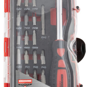 Birchwood Casey BSDS Basic Screwdriver Kit 22 Pieces Includes Slotted/Philips/Torx/Hex Heads
