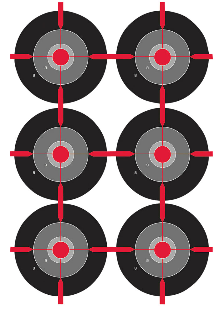 Birchwood Casey 35703 Dirty Bird Bullseye Tagboard Target 12" x 18" 100 Per Pkg