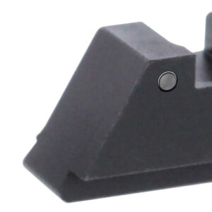AmeriGlo GL452 Optic Compatible Sight Set for Glock XL Tall Green Tritium Orange Outline Front Sight-Green Tritium Black Outline Rear Sight