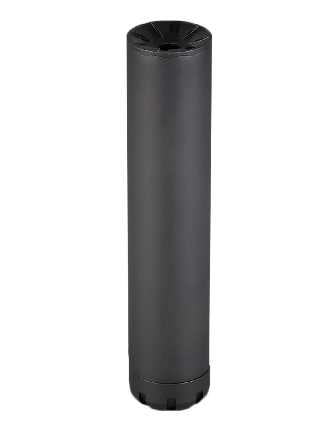 SilencerCo SU75 Sparrow 22 22 Cal Rimfire, Rated Up To 5.7x28mm, 5.08" L Black Stainless Steel, Compatible with Delta Adapters, Includes 1/2-28" tpi Spacer