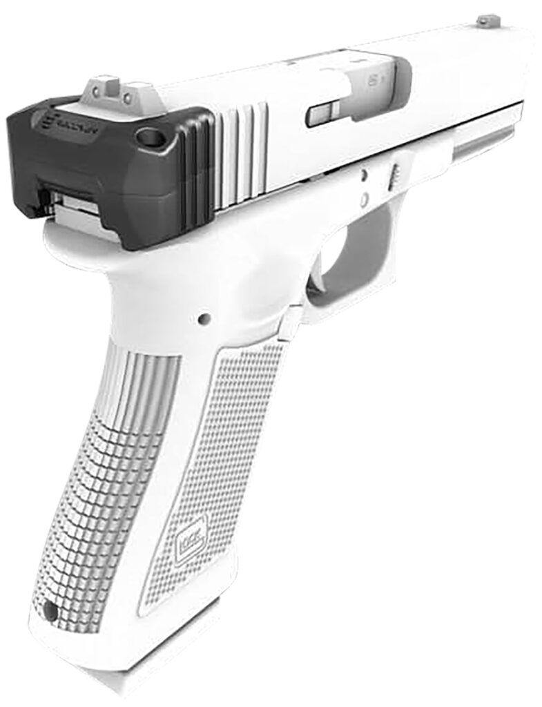 Recover Tactical GCH4201 Upper Charging Handle  Compatible w/Glock 42, Black Polymer, Ambidextrous