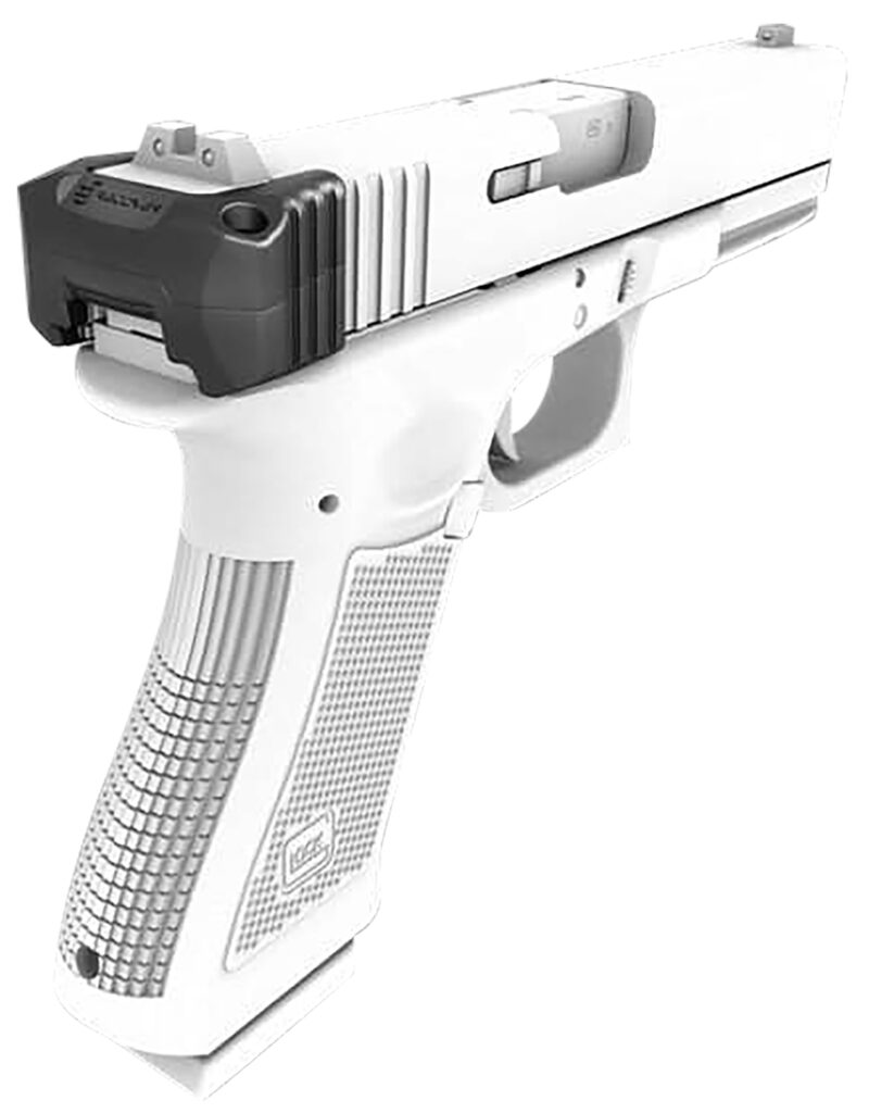 Recover Tactical GCH4301 Upper Charging Handle  Compatible w/Glock 43, Black Polymer, Ambidextrous