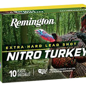 Remington Ammunition 26688 Nitro Turkey  12Gauge 2.75" 1 1/2oz 5Shot 10 Per Box/10 Case