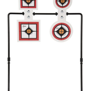 EZ-Aim 15593 Hardrock Spinner AR500 Round Target & Stand .25" Thick